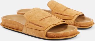 Jacquemus Sandali Mocassin in suede