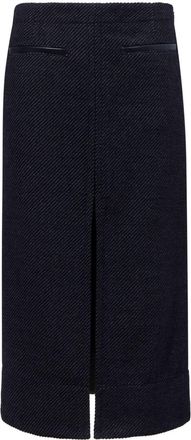 Proenza Schouler Kingsley skirt - women - Polyester/Wool - 4 - Black