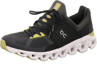 On Mens Cloudswift Sneakers, Magnet/Citron, 10.5 UK