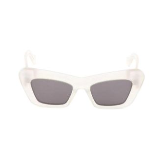 Loewe Pre-owned Accessories, female, White, Size: ONE SIZE Pre-owned Fox Sunglasses