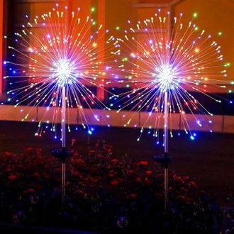 OEM Guirlande Lumineuse Solaire - 3 M - 30 Led Cuivre Souple - Etanche Ip65 - Pour Jardin Terrasse Decoration Exterieure - Lot De 4