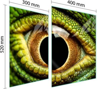 OEM Placa Protectora De Vidrio Para Estufa 70x52 Cm