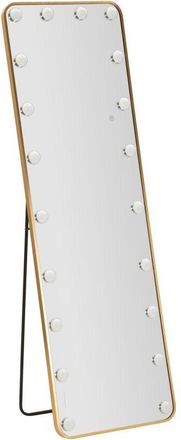 Mauro Ferretti Espejo De Pie Led Hollywood Rect. Cm 50x6-45x160 (luz Con 3 Temperaturas De Color)