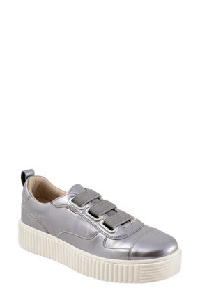 Trotters Bliss Platform Sneaker in Pewter at Nordstrom, Size 11