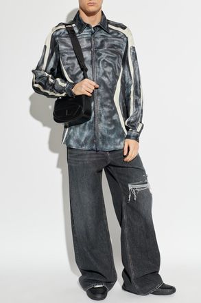 Diesel Shirt S-SIMPLY-BMCZ, Mens, Black