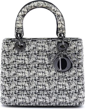 Dior Pre-owned Dior Medium Tweed Lady Ladies CZ4SUAK4X2UV7LYQ