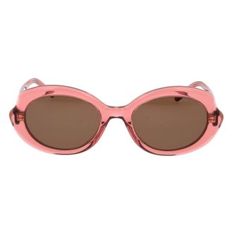 Loewe Slim Oval Zonnebril - Dames - Accessoires - Roze - Maat: ONE Size