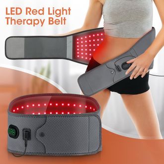 OEM Cintur&oacute;n De Terapia De Luz Roja E Infrarroja Para Aliviar El Dolor De Espalda, Cintura Y M&uacute;sculos - 3 Modos Ajustables Para La Inflamaci&oacute;n Y La Recupe