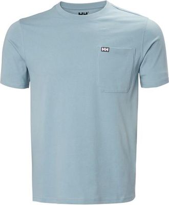 Helly Hansen Hudson T-Shirt T-Shirt f&uuml;r Herren | grau/t&uuml;rkis