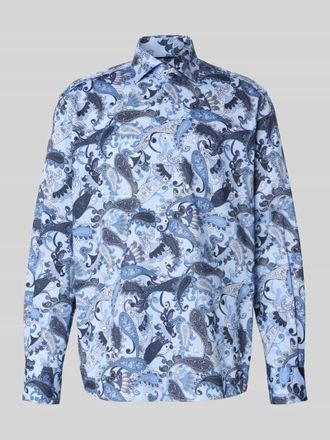 Eterna Comfort Fit Business-Hemd mit Kentkragen in Bleu, Gr&ouml;&szlig;e 42