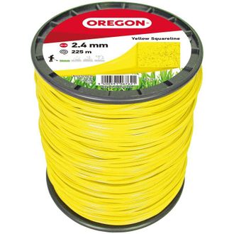 Oregon Scientific Filo per decespugliatore Quadrato Nylon Giallo &oslash; 2.4mm/225m Oregon 69-415-Y
