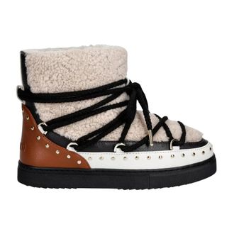 INUIKII Schoenen, Dames, Veelkleurig, 42 EU, Wol, Curly Rock