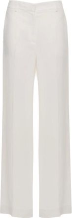 Antonelli Broeken, Dames, Wit, M, Linnen, Robinia Wijde Broek