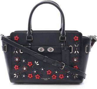 Coach Blake Carryall Leather 2way Handbag
