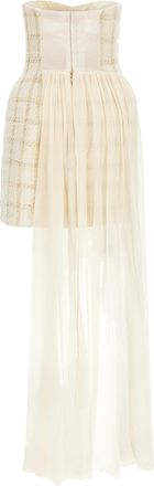 Elisabetta Franchi Amphora Dress - Cream