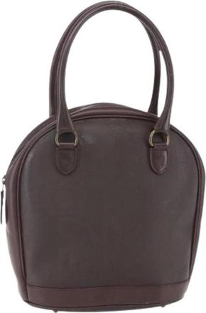 Dior Pre-owned Handbags, female, Brown, Size: ONE SIZE Pre-owned Vintage trotter handbag