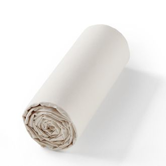 AM.PM Hoeslaken in gewassen voilekatoen, Gypse