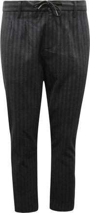 Imperial Pd 0Eeqf 16163 Pantalone Striped Broeken - Heren - Slim Fit Broeken - Grijs - S - Leer - Broeken
