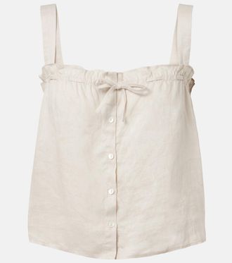 Velvet Izzie linen top