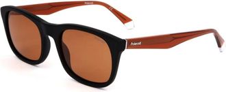 Polaroid Zwarte Hars Zonnebril- Categorie 3 - unisex - Zonnebrillen - Zwart - ONE Size - Accessoires