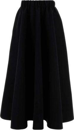 Extreme Cashmere Venus Rok - Dames - Midirokken - Zwart - ONE Size - Wol - Rokken
