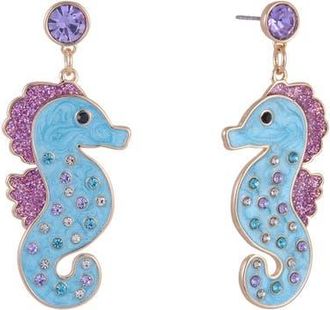 Hallmark Blue Seahorse Earrings at Nordstrom