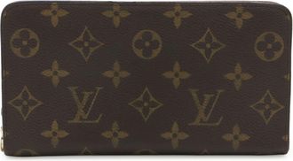 Louis Vuitton Monogram Brown Monogram Monogram Canvas Pvc Coated Canvas Long Wallet (Bi-Fold) (Pre-Owned)