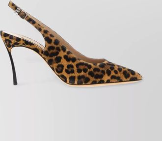 Casadei animal print suede malesia pumps