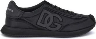 Dolce & Gabbana Suede Urban Sneakers - Heren - Sneakers - Zwart - 41 EU - Su&egrave;de - Schoenen