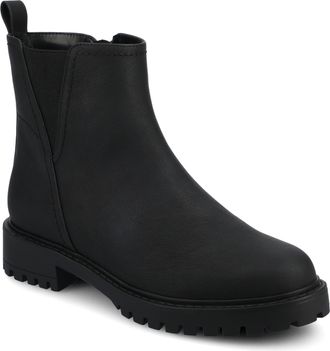 Journee Collection Womens Junnah Medium and Wide Width Pull-on Chelsea Boots