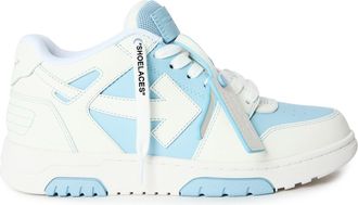 Off-white Womens Off White Out Of Office Trainers, Signature Arrows Sneakers in Light Blue - Size UK 6