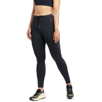 Oiselle Womens Fireglow Fleece Tights Black 10