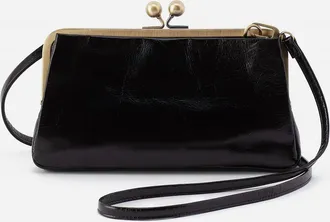 Hobo Womens Lauren Frame Crossbody Bag In Black