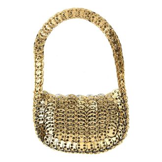 Paco Rabanne Shoulder Bags, female, Yellow, Size: ONE SIZE Moon Flip Bag