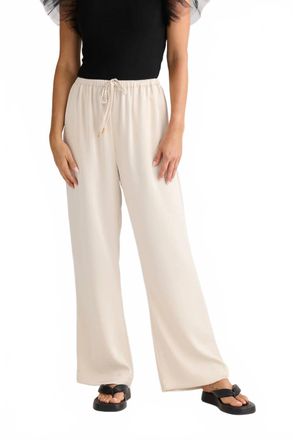 Brave & True Boulevard Pull-On Pants In Oyster