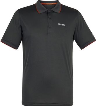 Regatta Remex II Jersey Polo Shirt in Ash And Rusty Orange at Nordstrom, Size Xxx-Large