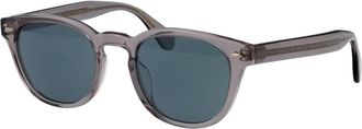 Oliver Peoples Riley-R Zonnebril - Heren - Zonnebrillen - Grijs - 49 MM - Accessoires