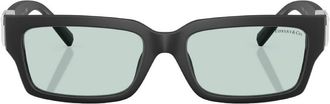 Tiffany & Co. Light Azure Rectangular Unisex Sunglasses TF4226U 8425D9 56