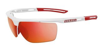 Salice 019 RW BIANCO/RW ROSSO Mens Sunglasses White Size 73