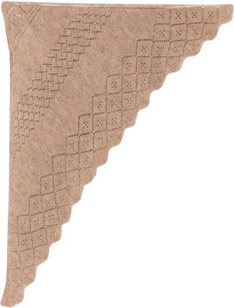 Twinset Accessoires, Dames, Bruin, ONE Size, Wol, Winter Sjaal