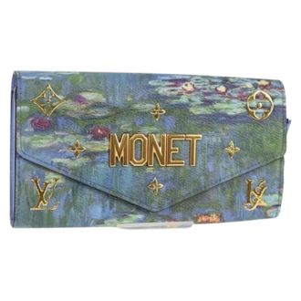 Louis Vuitton Pre-owned Wallets, female, Multicolor, Size: ONE SIZE Pre-owned Long Wallet