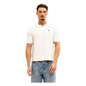 Lacoste Polo Shirts, male, White, Size: XL Classic Fit Polo