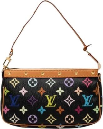 Louis Vuitton Pre-owned Pochette Accessoires - Dames - Pre-owned - Veelkleurig - Maat: ONE Size Leer