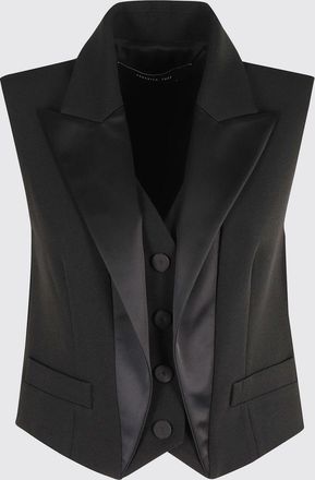 Federica Tosi Waistcoat FEDERICA TOSI Woman color Black