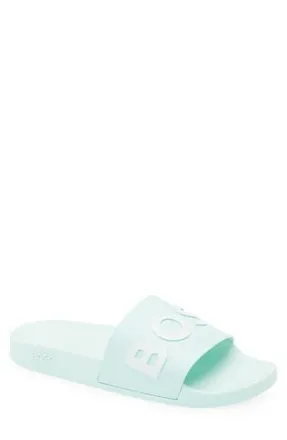 BOSS Bay Slide Sandal in Open Blue at Nordstrom Rack, Size 12Us / 11Uk