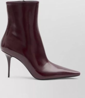Saint Laurent leather ankle boots