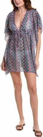 BECCA by Rebecca Virtue Sundown Knit Tunic Cover Up In Verde Malva