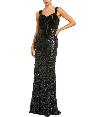 Mac Duggal Column Gown
