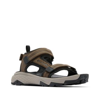 Columbia Mens Peakfreak Rush Sandal Lea Sport, Cordovan/Pebble, 10 UK