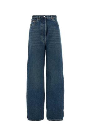 デニム・ジーパン PRADA FW25 Prada Cotton Jeans (GFP530SOOO 164B F0008) PRADA＊Wide, selvedge denim ワイド セルビッチデニム＊送料込